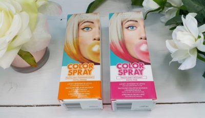 Joanna Color Spray opinie i efekty różowy i pomarańczowy