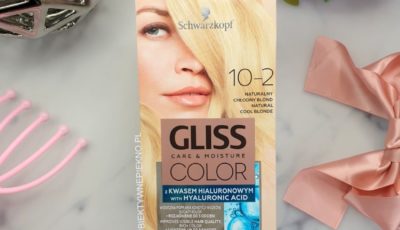 Schwarzkopf Gliss Color 10-2 Naturalny Chłodny Blond opinie i efekty farbowania