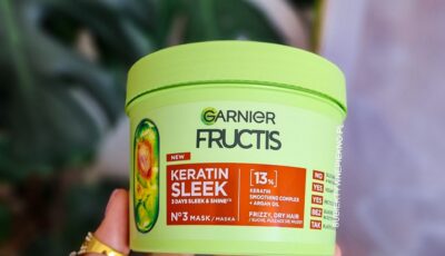 garnier fructis keratin sleek