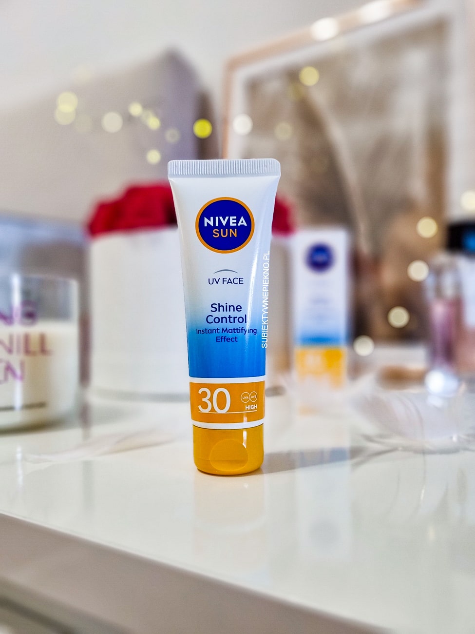 nivea shine control spf 30