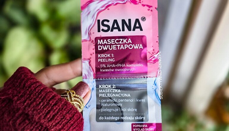 isana maseczka dwuetapowa